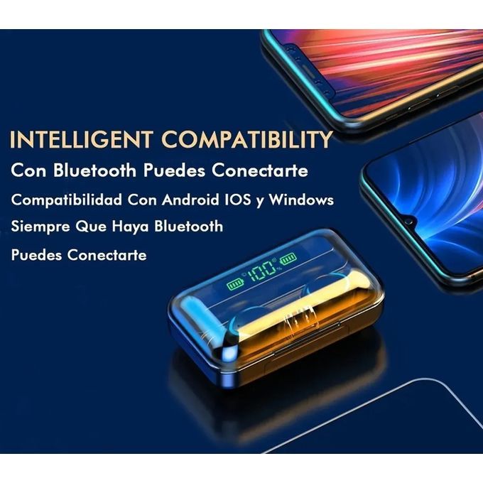 GUEETON Stereo F9 Bluetooth Earphone Power Headset